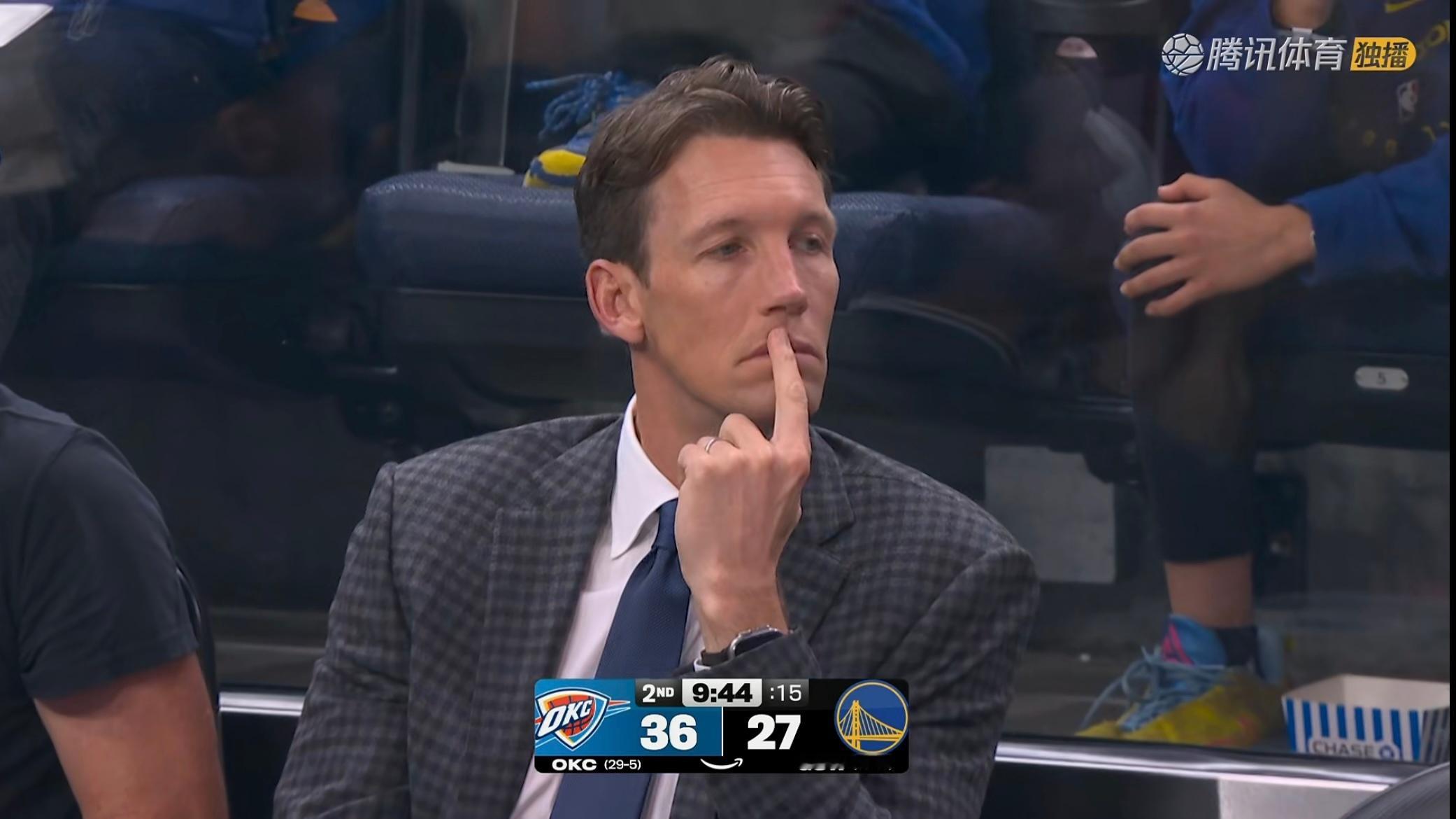 邓总看看谁还可以送走雷霆vs勇士库明加科尔相互折磨