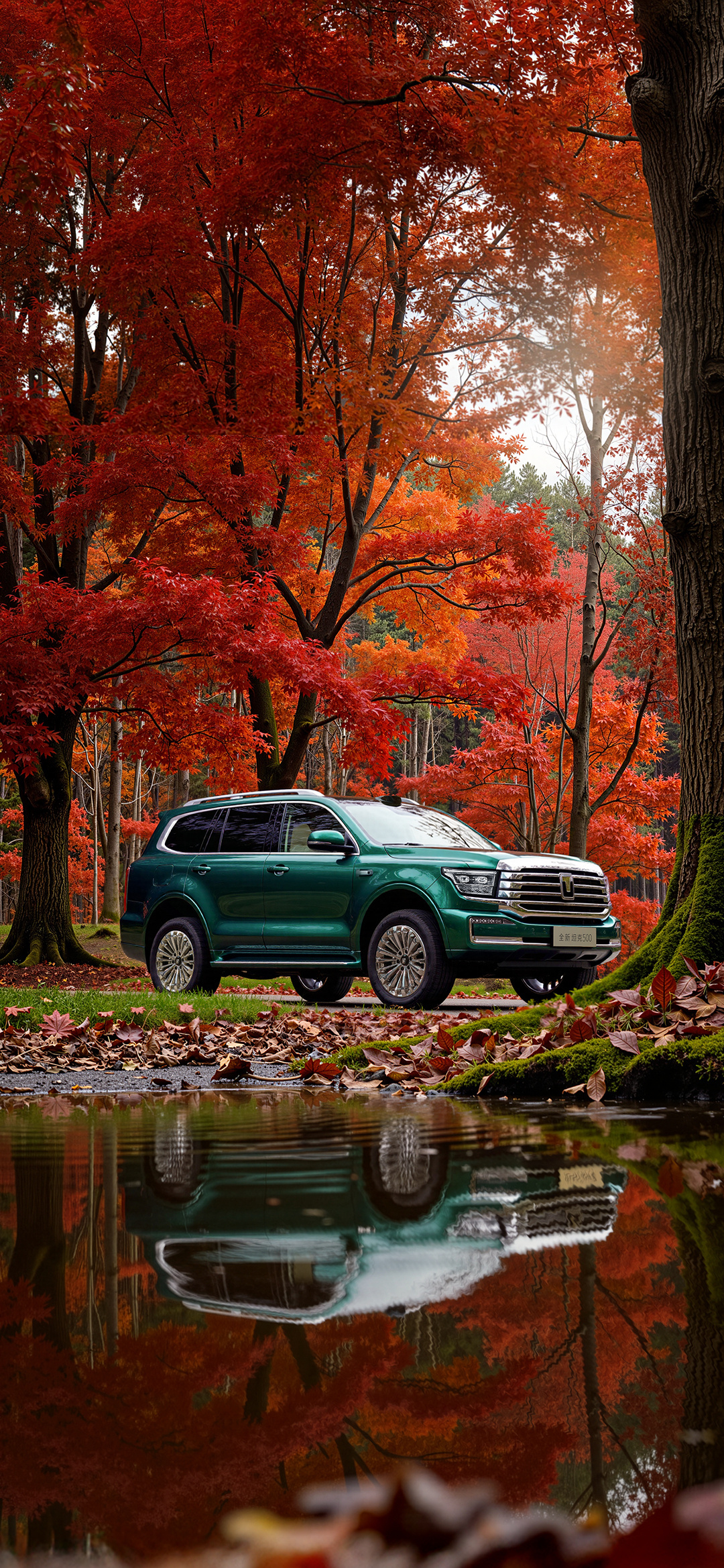 开这台SUV这段时间，是真get到“可城可野”的舒服。敦煌绿车漆质感很戳我，内饰