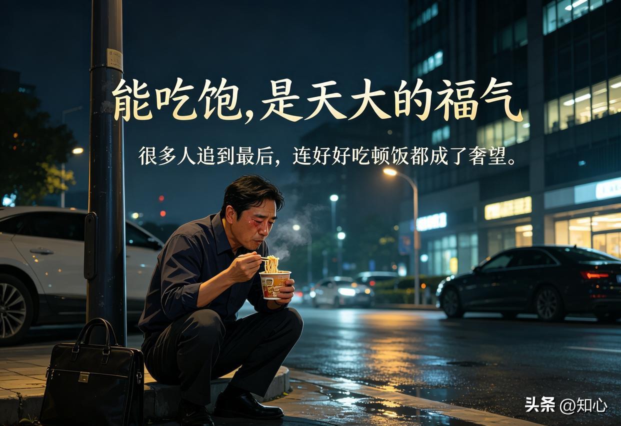 现实的一段话：“真正的好命就是基本温饱；好命中的好命，是温饱加安静；万中无一的好