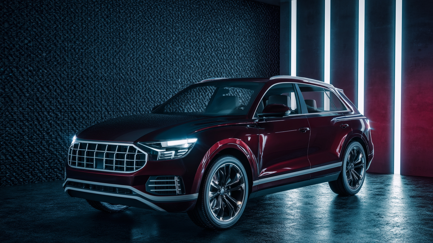 用同一句prompt让Midjourney V8分别画"中国品牌SUV"和"德国