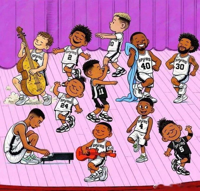 马刺三杀雷霆 圣诞快乐！这就是继续奏乐继续舞？ 