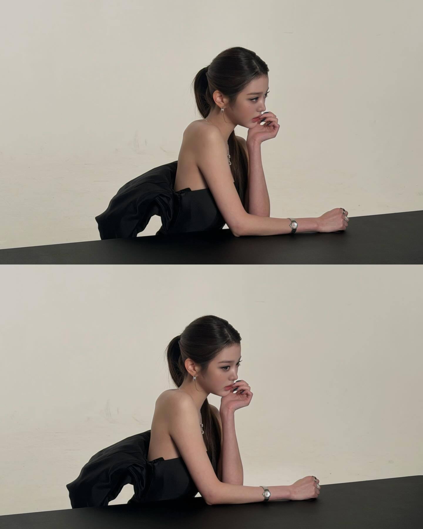 这一期的每一张都很神 不懂就问 张元英是神吗…..一条大美人✨ 