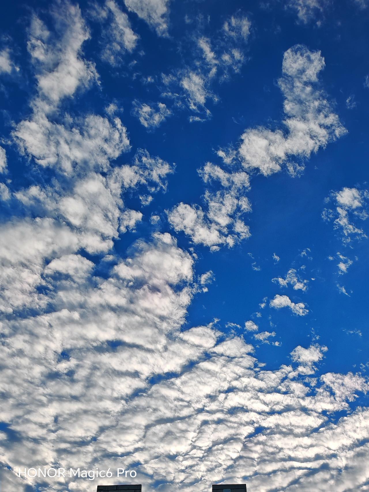 天空的云彩，像一首诗。北京通州天空之城打卡夕阳西下