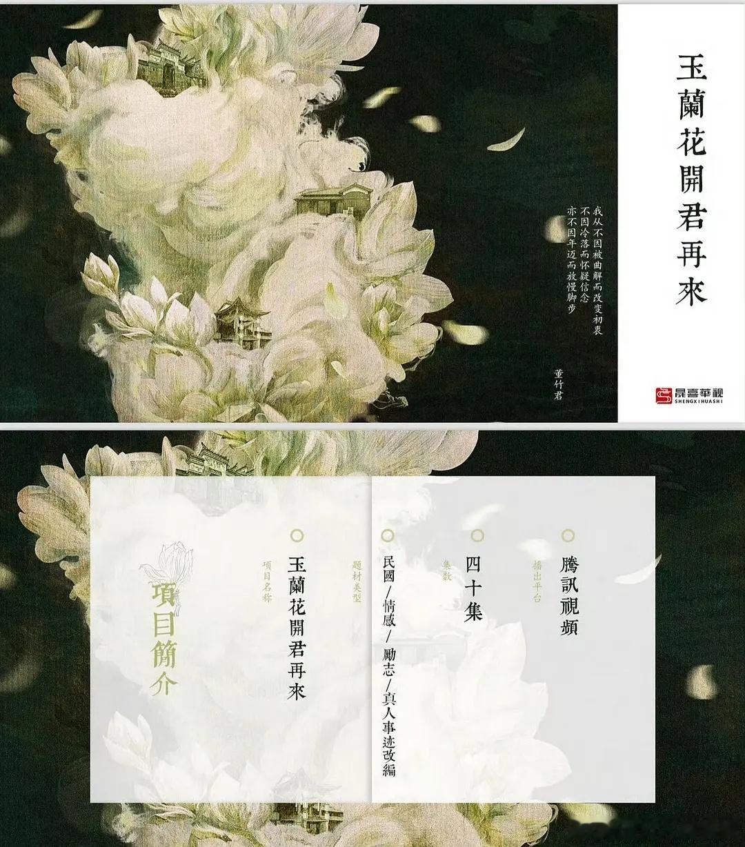 《玉兰花开君再来》项目书 ​​​