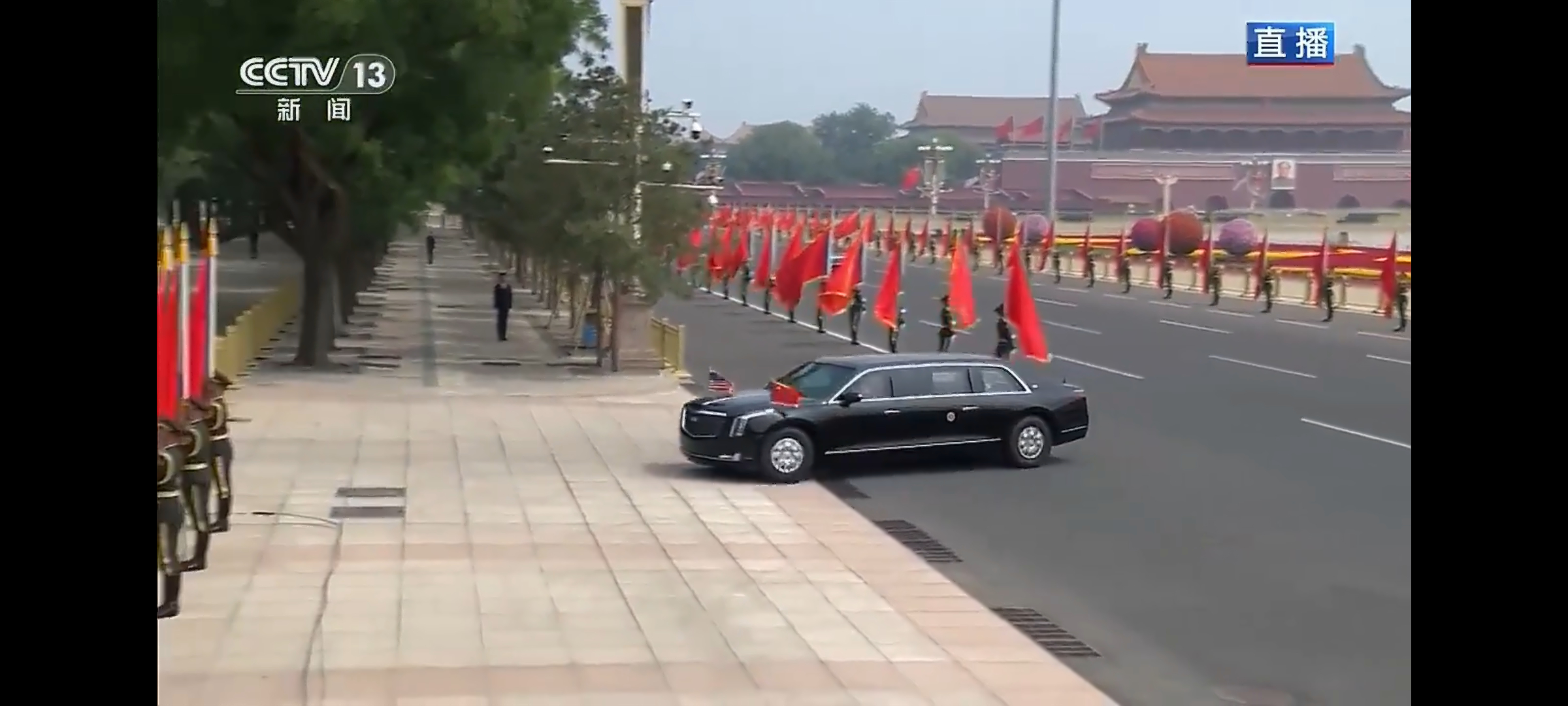 特朗普访华欢迎仪式泱泱中华，大国礼仪，面子给足了，就看客人怎么表示了。 