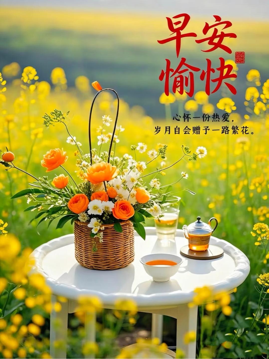 周一愉快，元气满满的早安文案送给活力的你
🌷 ²⁰²⁶ᰔᩚ/₀₅.₁₁ 🌷生