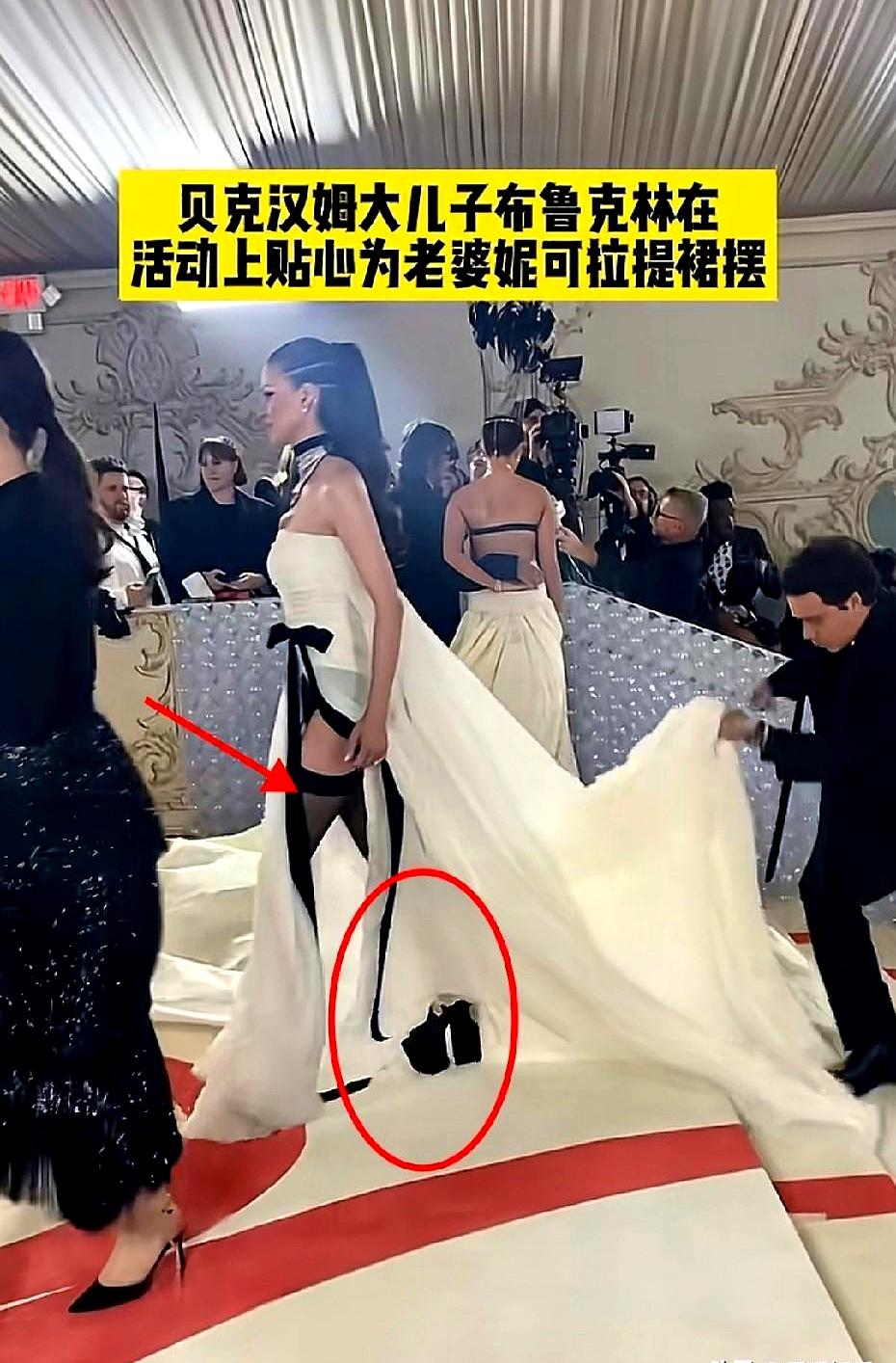 看到大布弯腰给妮可拉提裙摆那张图，我没笑，反倒觉得这小子活通透了。
31岁的豪门