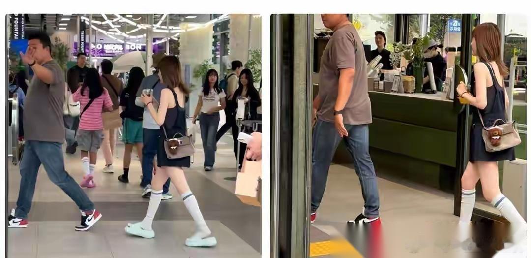 赵露思和制片人一起逛街被拍！网友：新剧终于要来了？ 8月5号，有网友拍到赵露思和