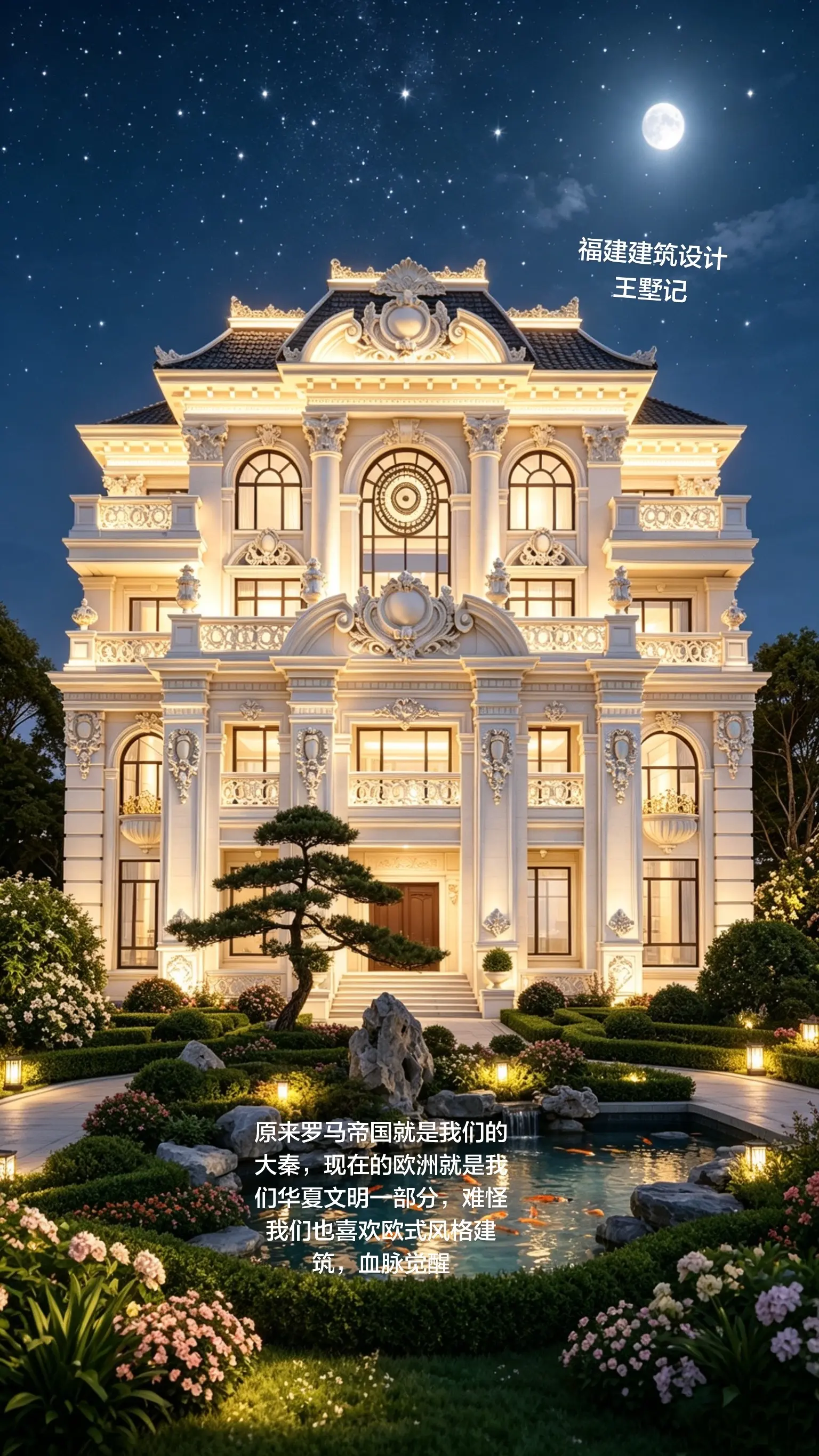 传世大宅。面宽20米，进深18米，五开间五层，华夏风格，为名族复兴而赋鑫！