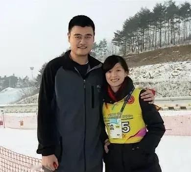 姚明和媳妇儿叶莉