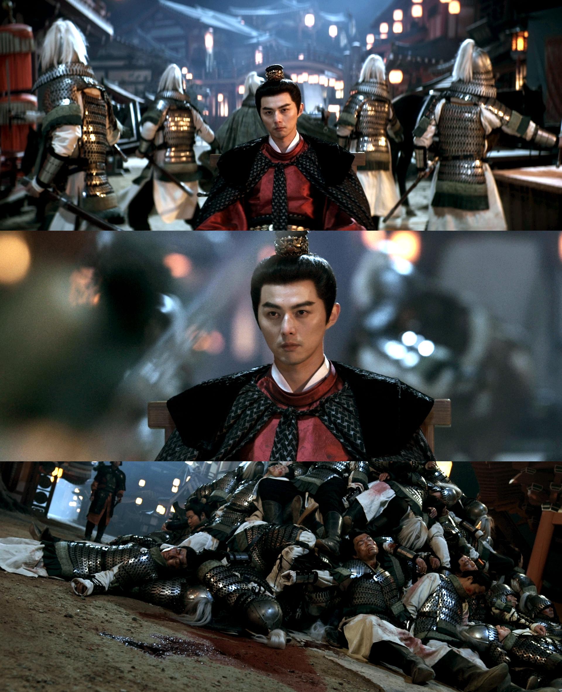 叶祖新新剧刀又架脖子上了 顾玉从谈笑到刀架脖，叶祖新用眼神完成转变——前一秒带笑