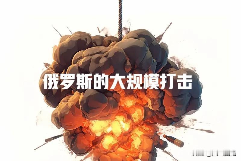 俄罗斯对乌克兰的大规模打击，已经持续了四年多了，不是现在才进行大规模打击，而是每