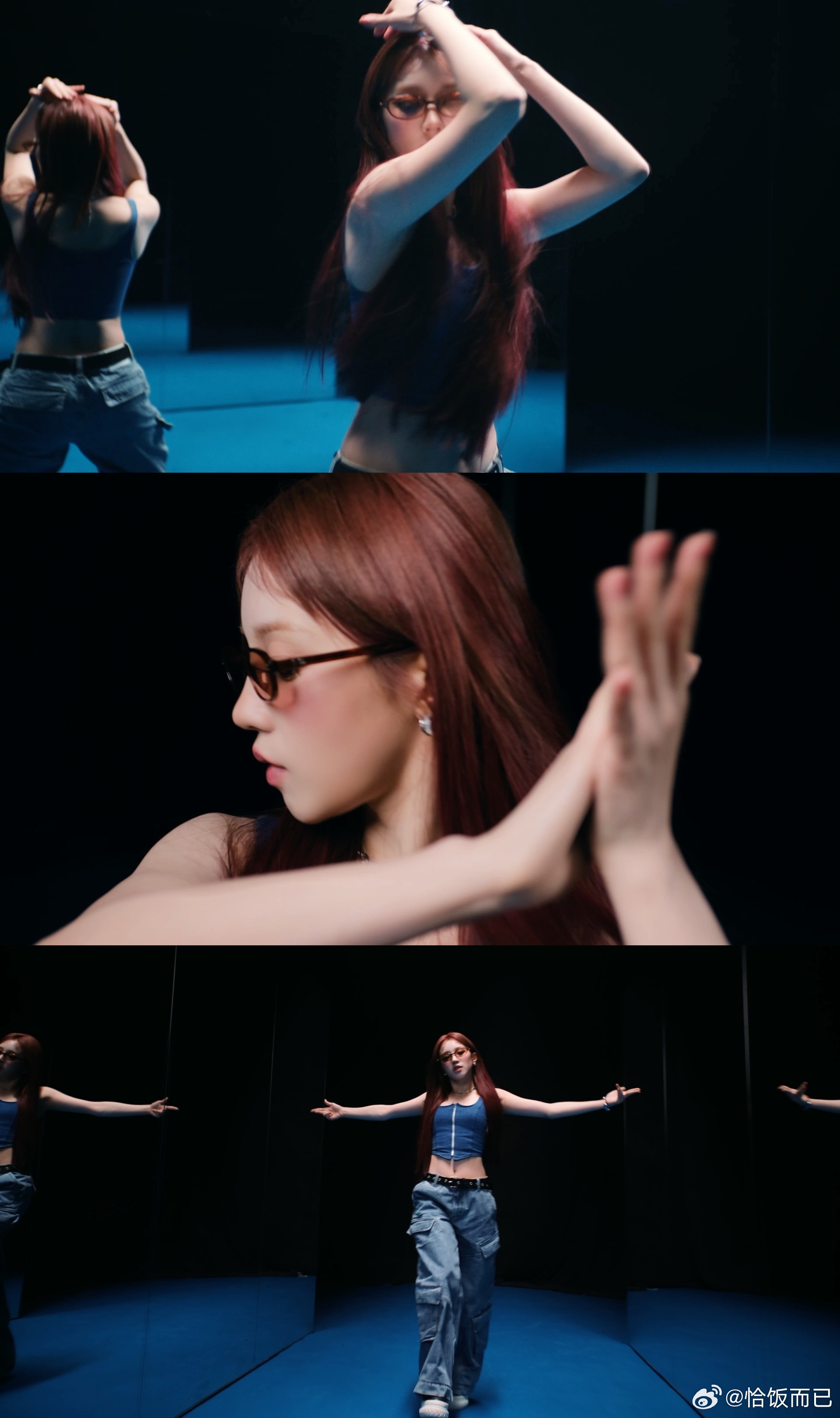 宋雨琦打破规则宋雨琦 每一面都精彩👓活力爱豆的灵动气质碰撞眼镜的先锋设计，颜值