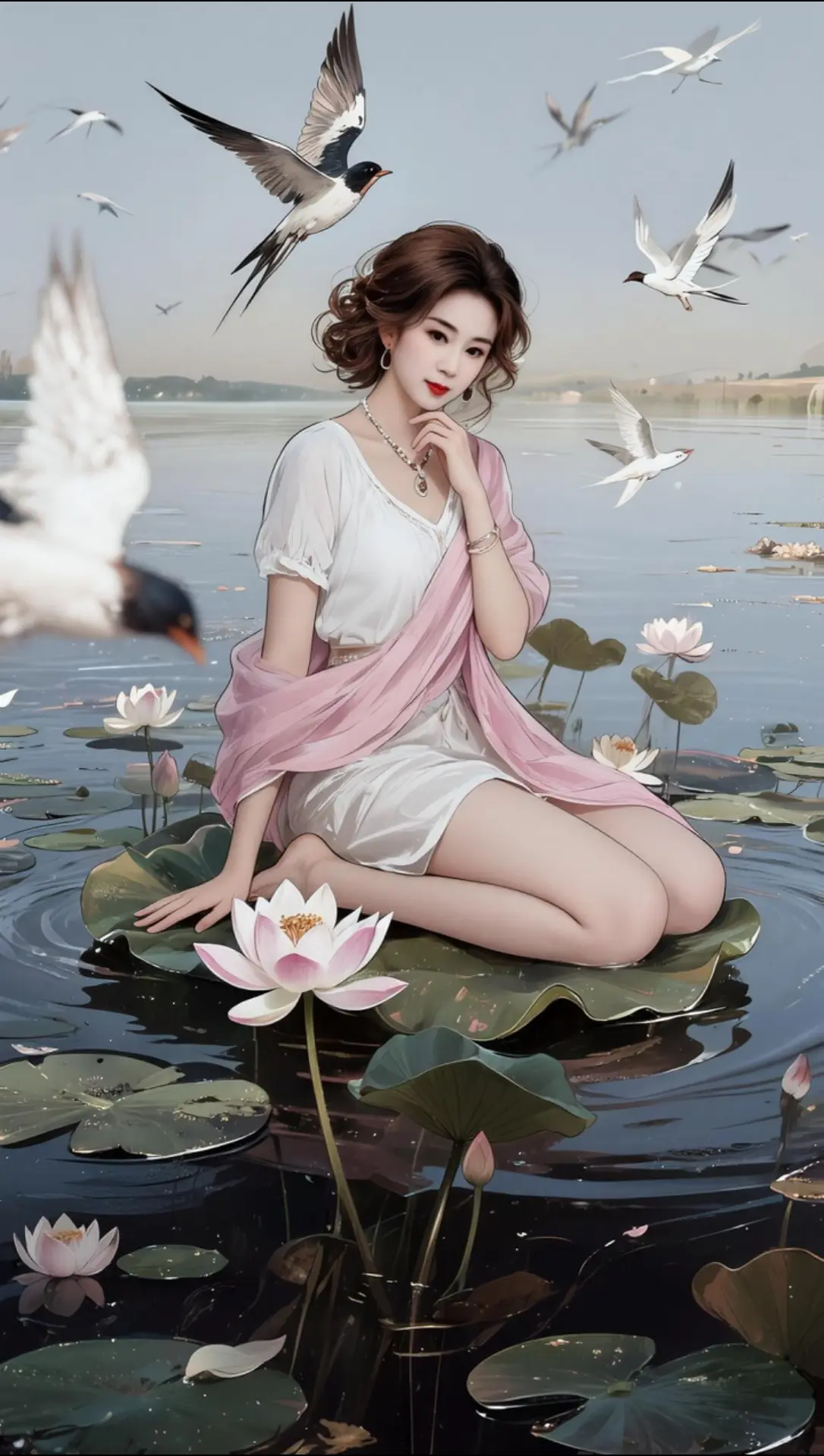 AI水墨风写真 随变ai随便玩