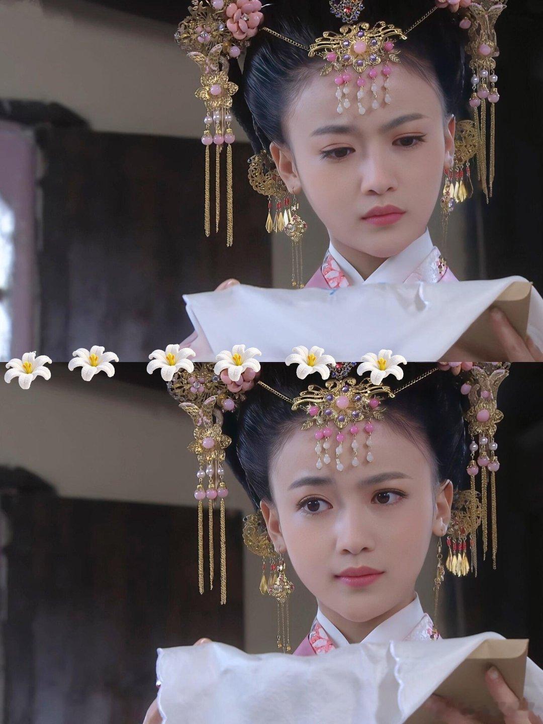 这个时候的她真漂亮，延禧之后都太瘦了 