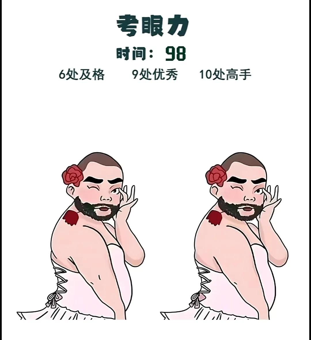 找不同#找不同# #益智找不同# #找茬精英#