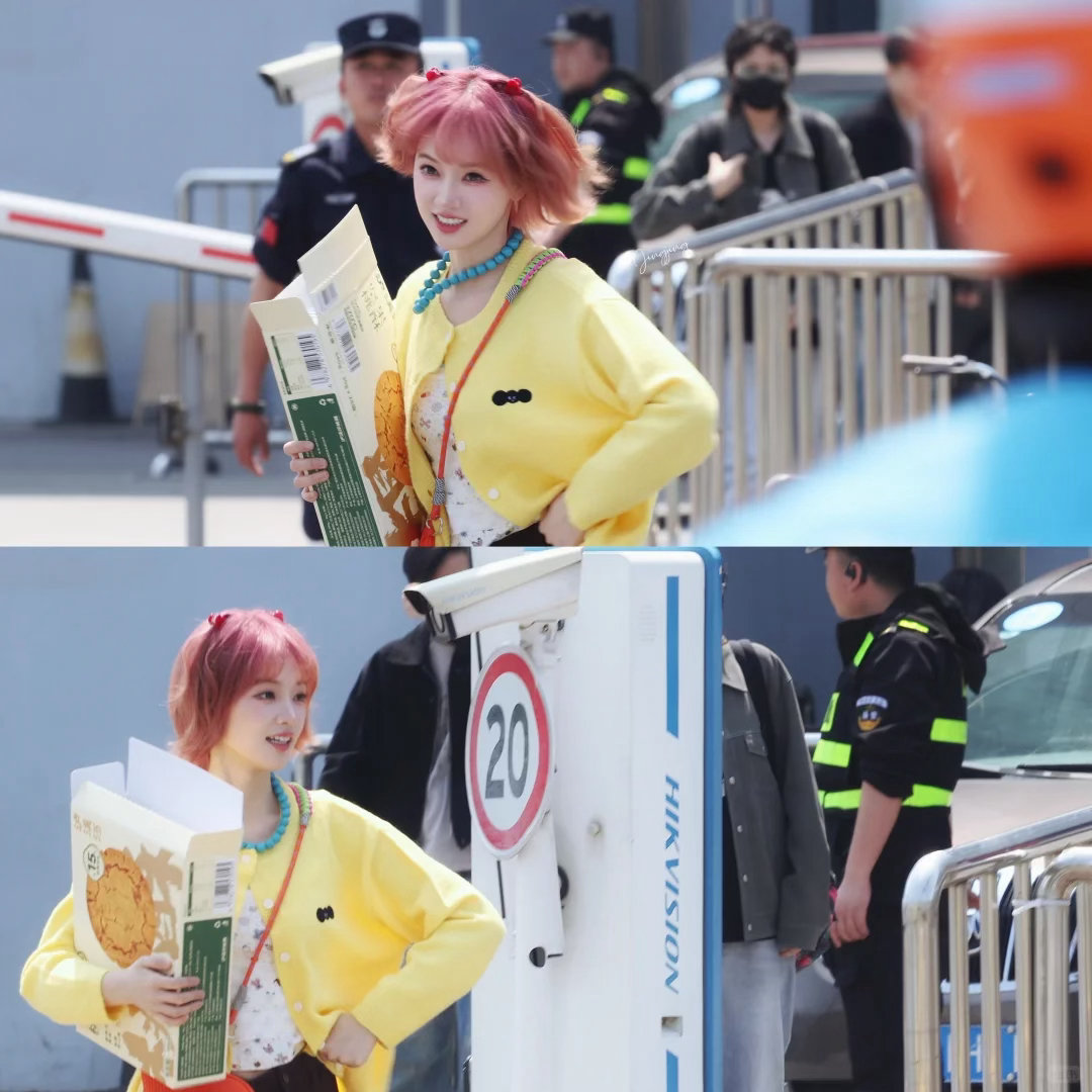 黄灿灿本届浪姐调色盘黄灿灿浪姐把花花绿绿都穿身上了 谁懂黄灿灿的穿搭魔力！浪姐上