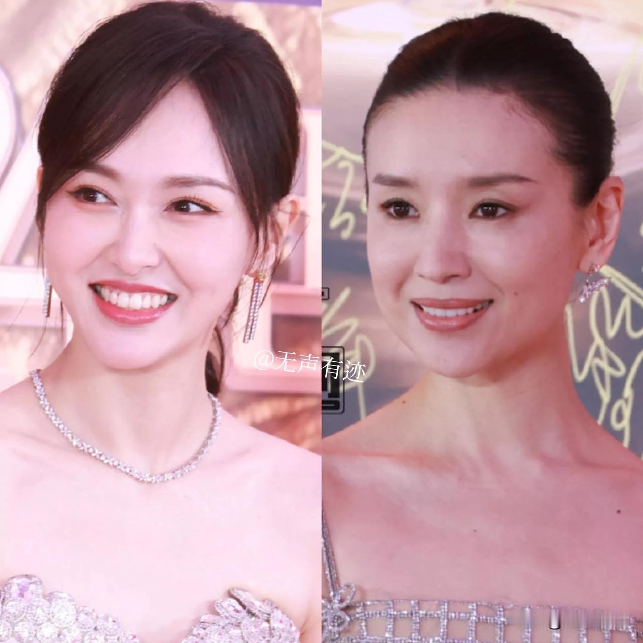 都说婚姻幸福的女人最美丽，这一点在唐嫣和董洁身上体现得尽致淋漓。

唐嫣40岁，