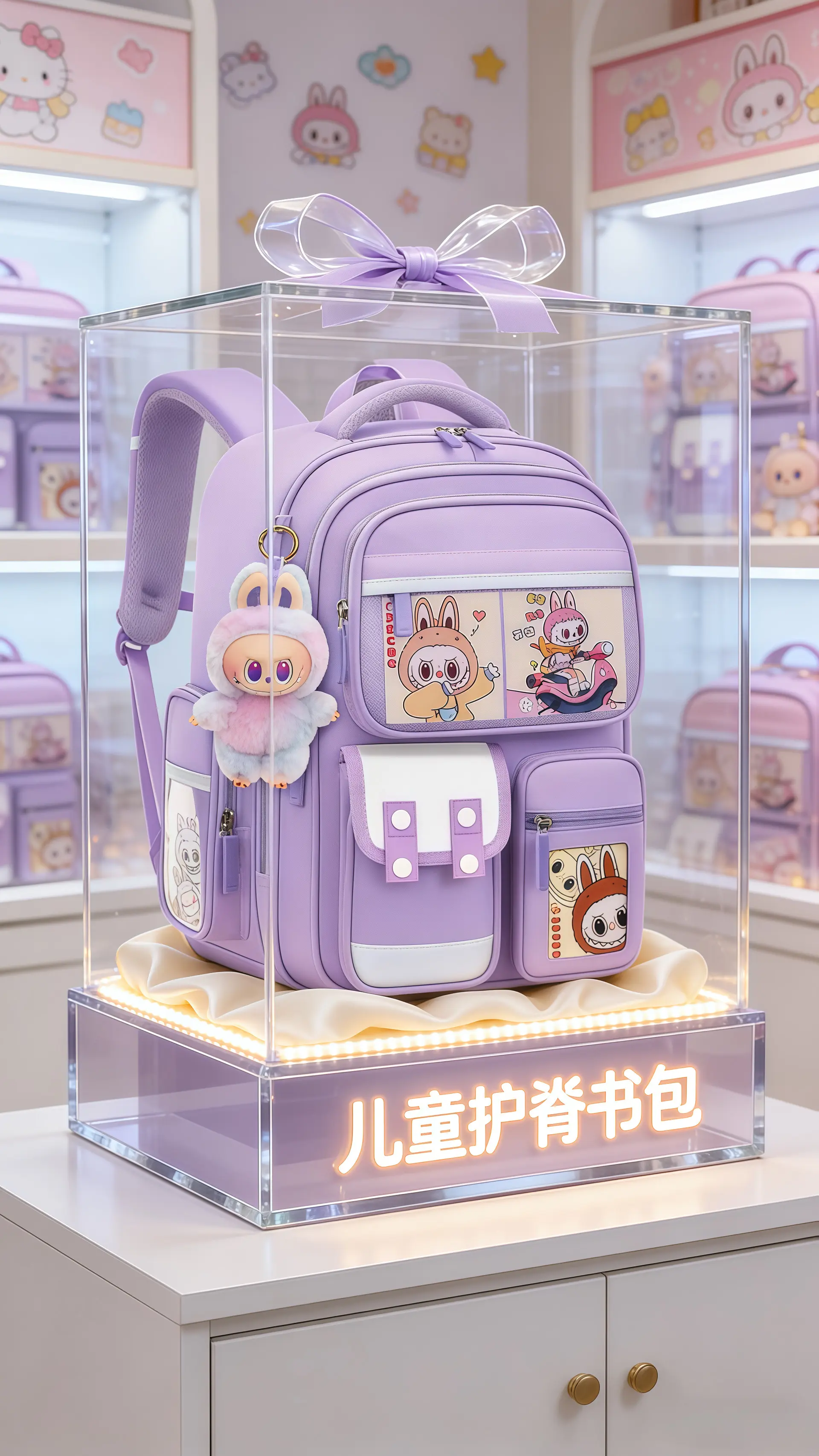 儿童护脊书包 开学书包推荐 儿童双肩包 学生书包 书包推荐