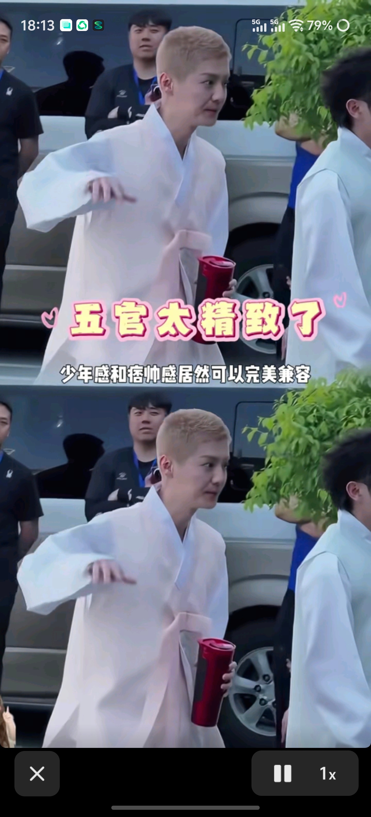 鹿晗这张脸还是太权威了寸头都这么帅我之前剪个寸头全是问我坐过牢吗刚出狱吗鹿晗鹿晗