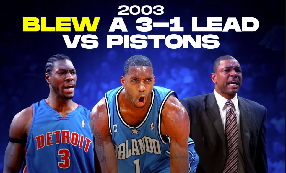 魔术重现麦迪时代悲剧奥兰多魔术 复刻03年麦迪惨剧！NBA季后赛东部首轮，魔术抢