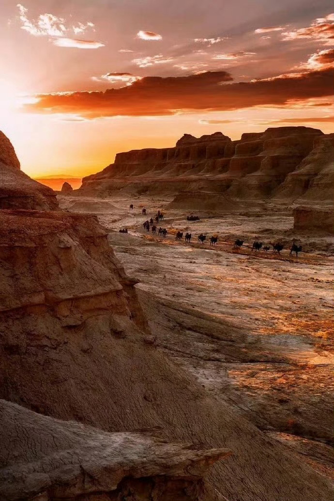 南疆风景，犹如天堂。 ​​​​