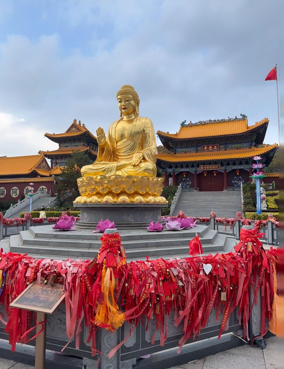恭喜刷到露天大佛，留下心愿，佛光护佑🙏 ​​​