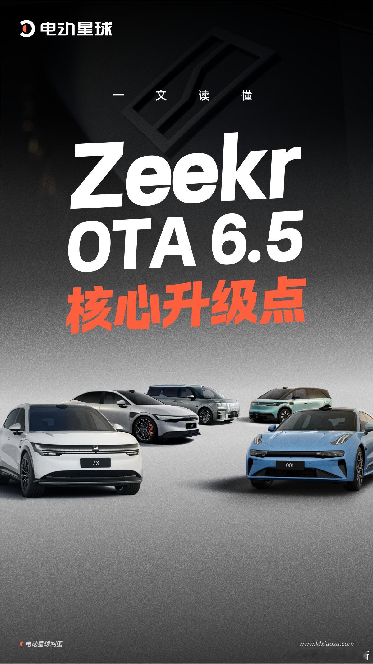 一文读懂 Zeekr OTA 6.5 核心升级点[不愧是你]日前，极氪的大版本更