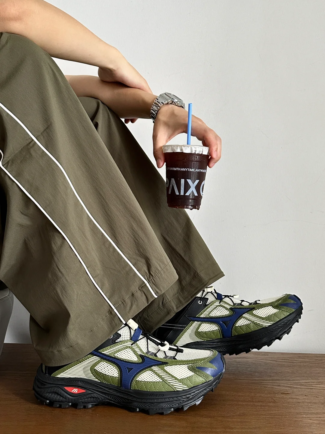 好鞋分享/夏天就爱这双深橄榄绿山系鞋