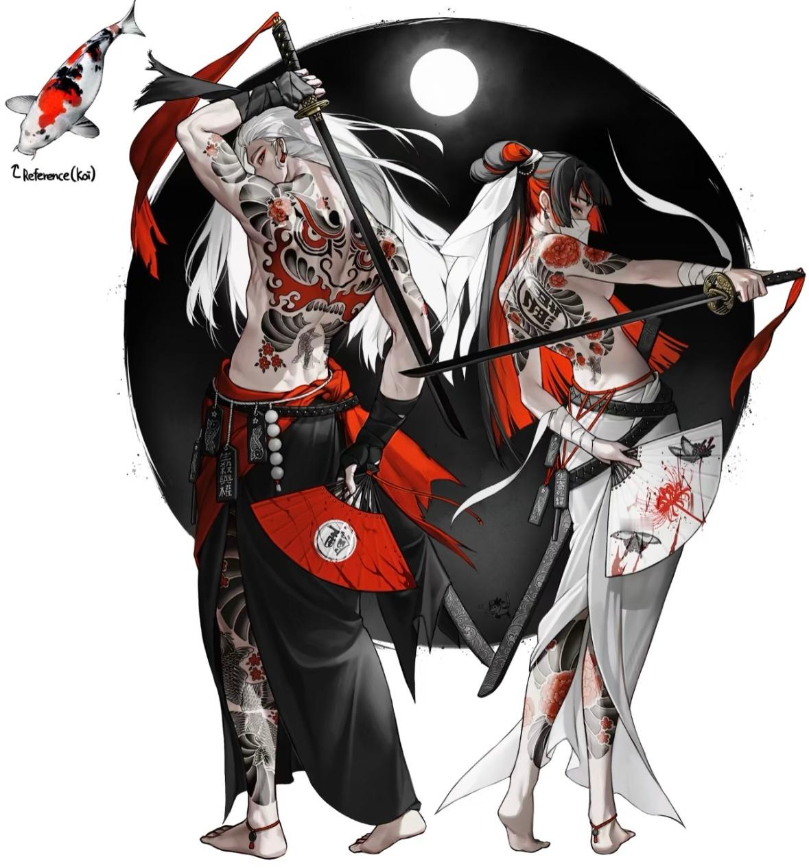 每日画师推荐｜插画分享｜审美积累作者：Rinotuna 