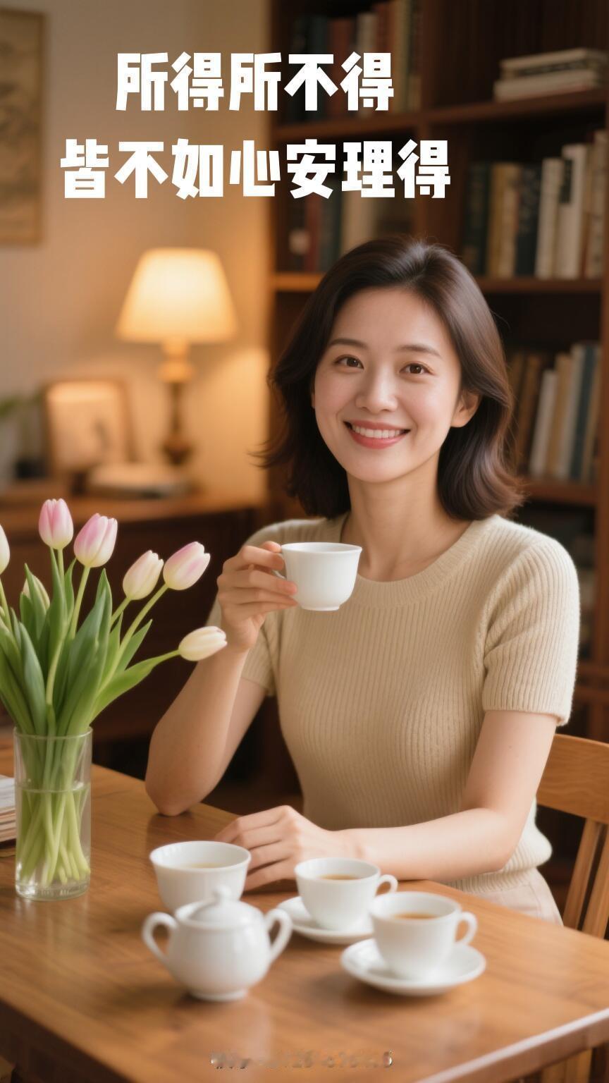 所得所不得，皆不如心安理得