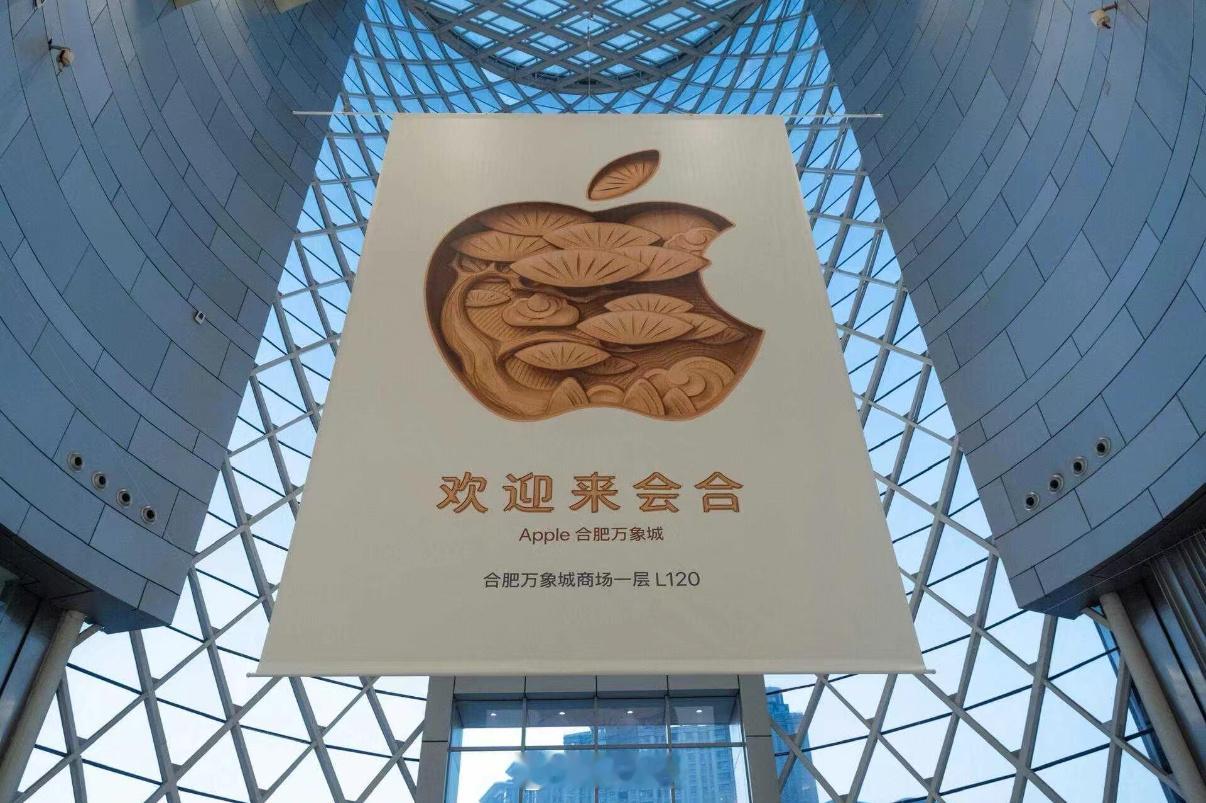 全球第532，安徽第一家Apple store落户合肥万象城了，苹果在中国真的是