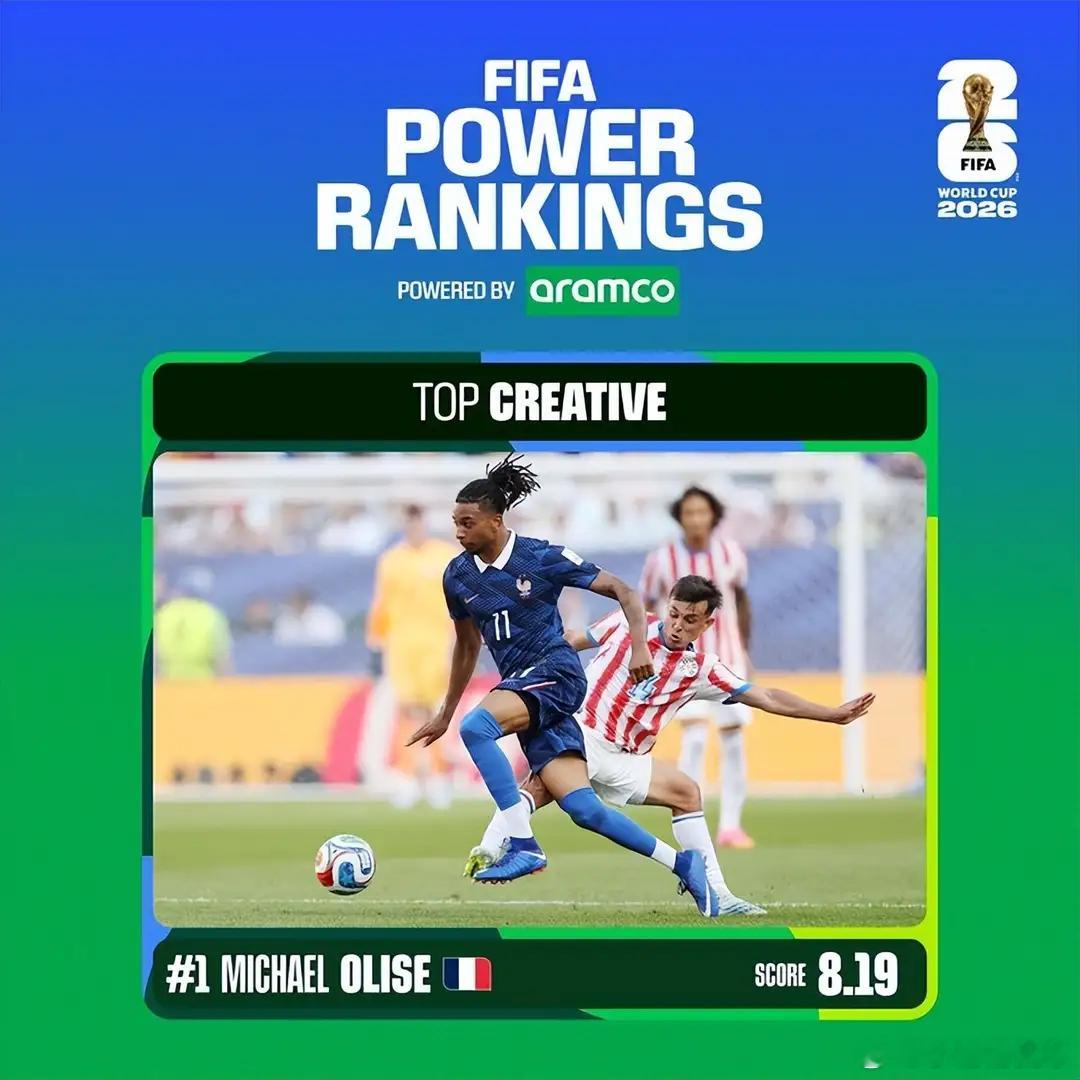 FIFA最新球员榜单出炉！姆巴佩登顶进攻榜单，奥利塞掌控组织端，于帕梅卡诺稳居防