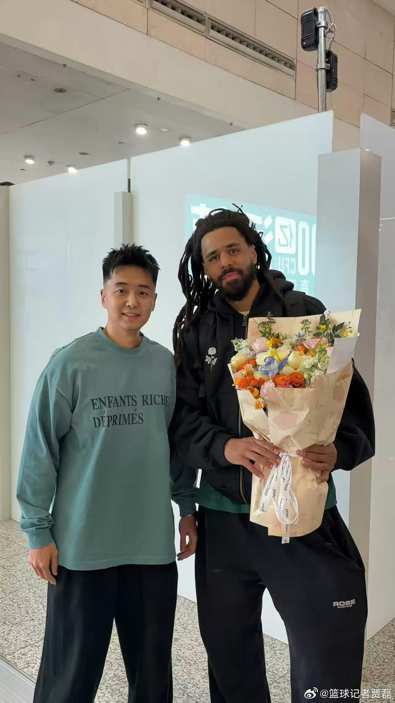 说唱歌手JCole加盟CBA  同曦的票房有保障了！这要是打着打着比赛突然来一段