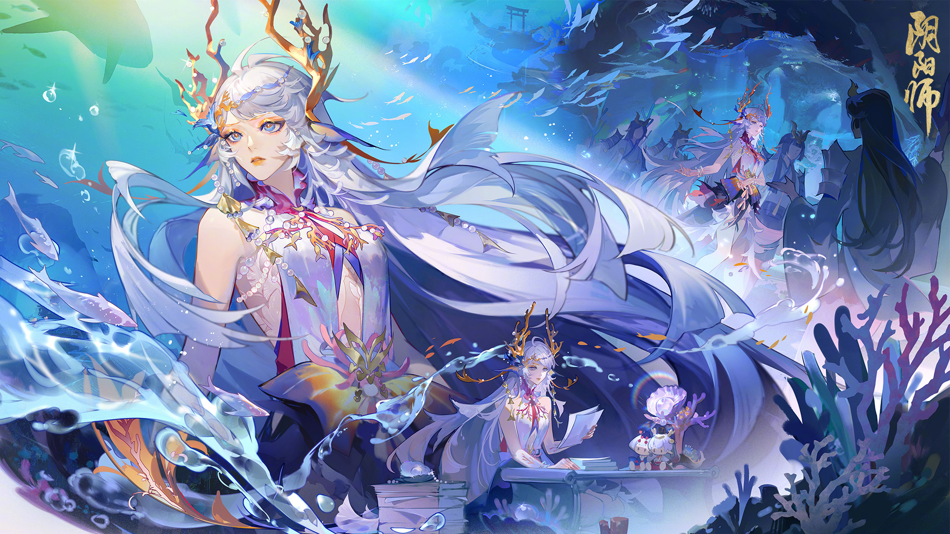 #阴阳师手游[超话]##超话创作官##游点热闹# 全新SP阶式神 鲸汐千姬将于2