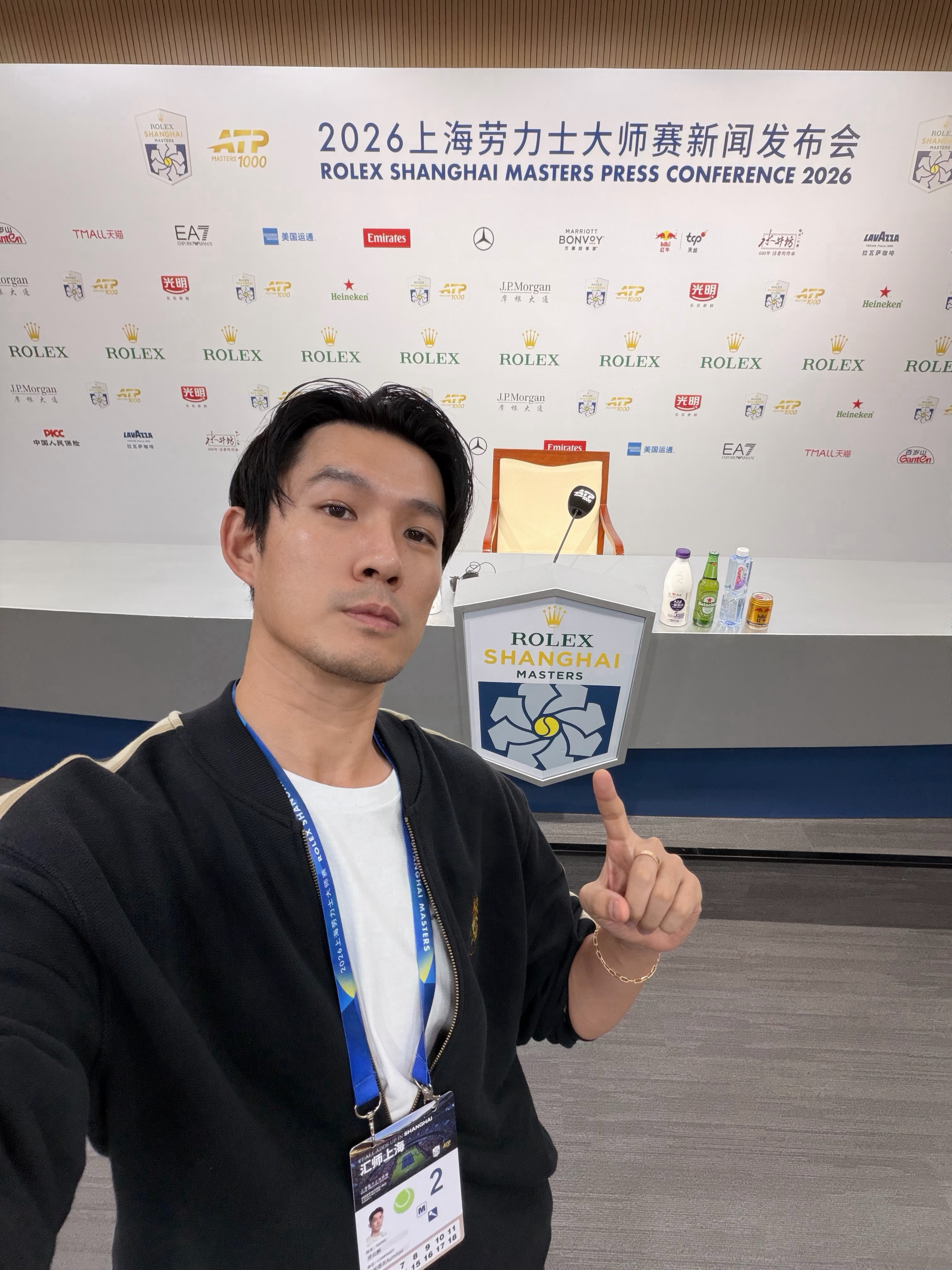 佟记者在大师赛上岗了！熟悉的配方，全新的体验。不得不夸一下大师赛的媒体餐饮，是最