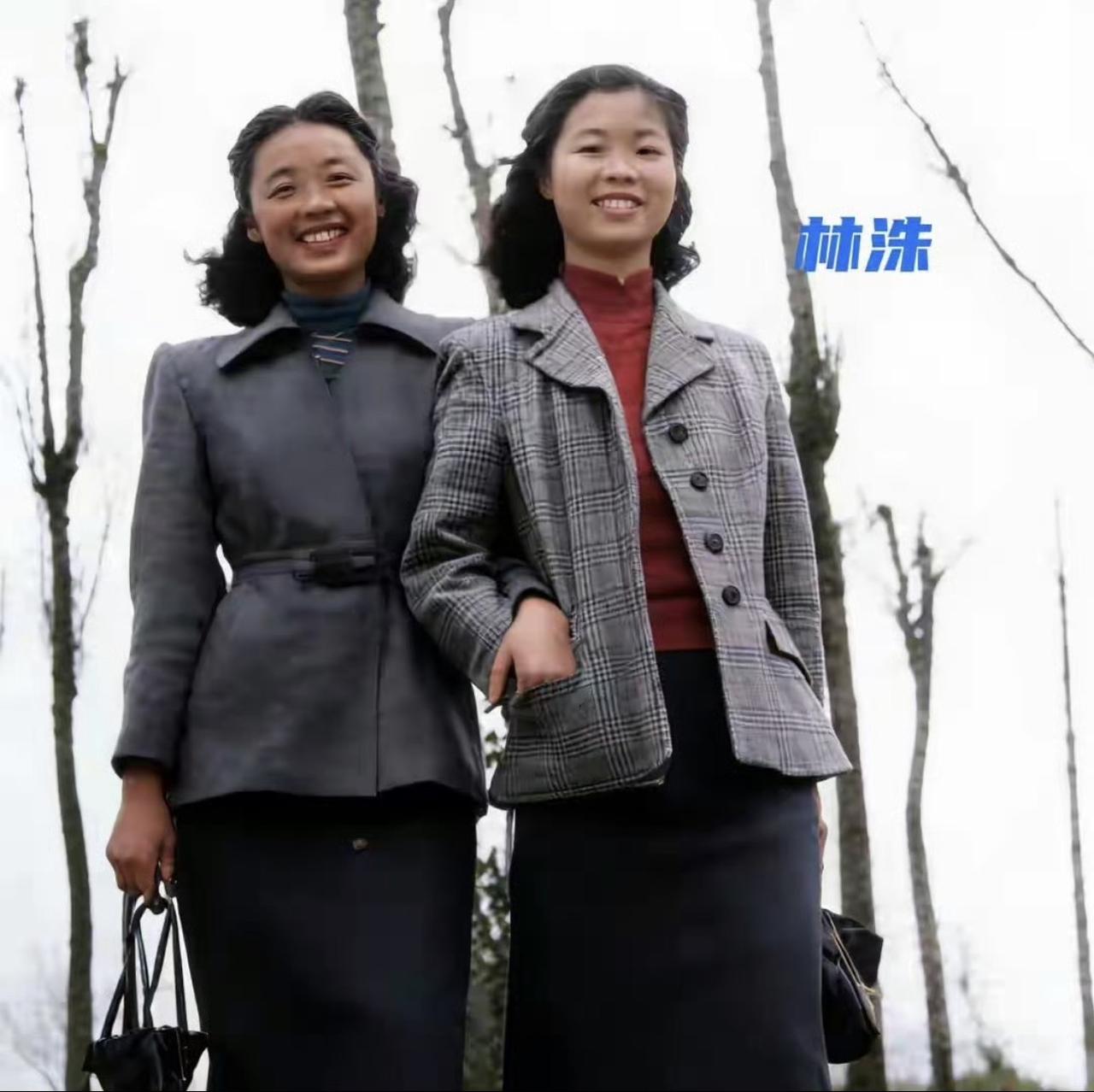 我不是很懂，娶过林徽因的梁思成怎么会娶林洙，外貌气质就不评价了，免得说以貌取人！