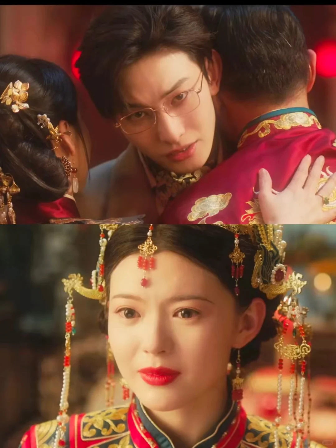 妈耶‼️王瑞昌民国剧鲨疯了‼️金丝眼镜❌大红嫁衣‼️氛围拉满‼️
	
🌷剧名：...