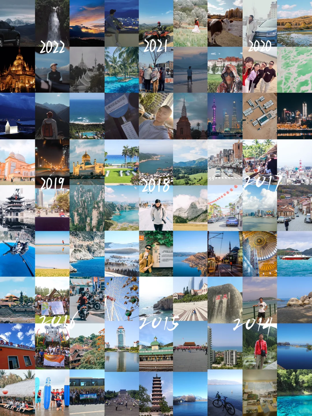 做了10年旅游博主，还是转行了 从2015年到2024年，算是整整做了...