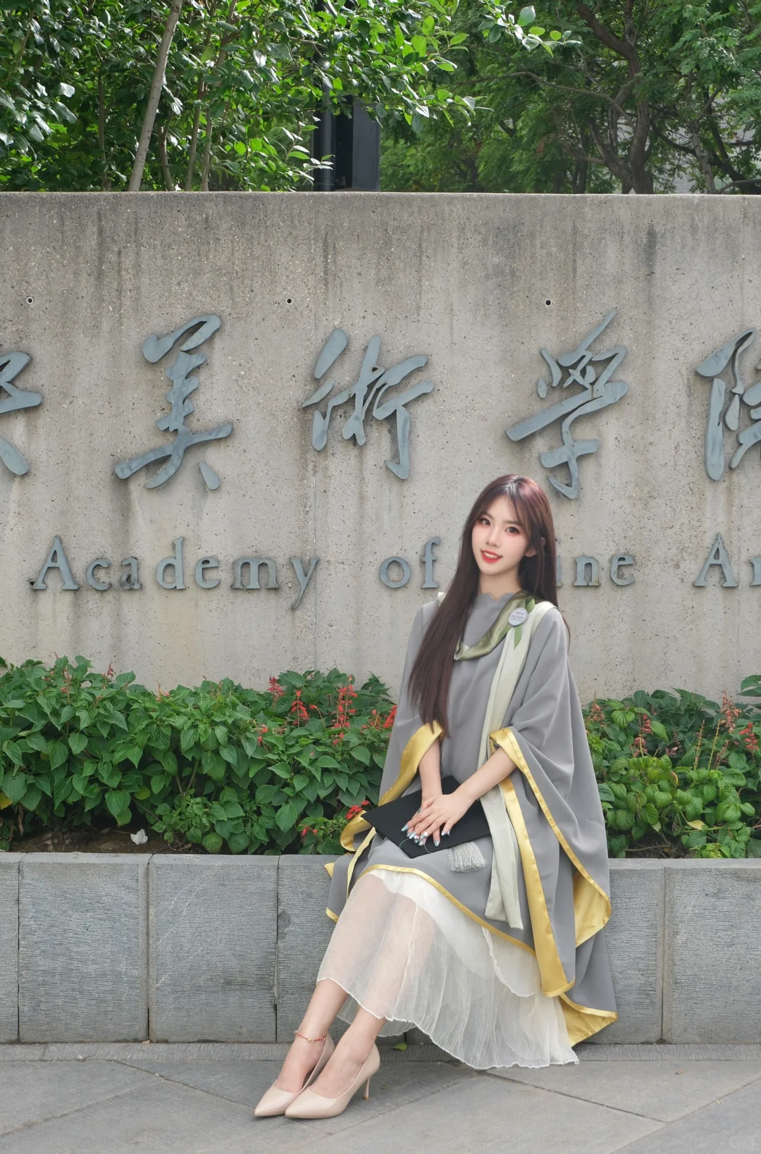 夸一句最美学士服不过分吧！🎓