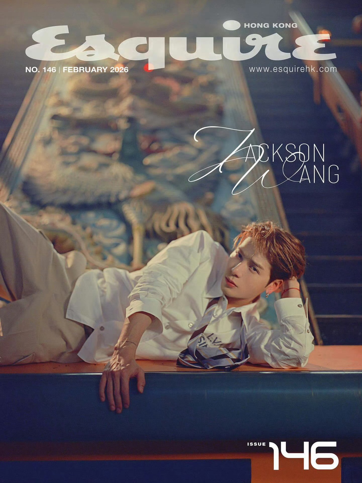 王嘉尔  港版 Esquire 二月刊封面人物，LV型男继续刷封之旅。📸 封面