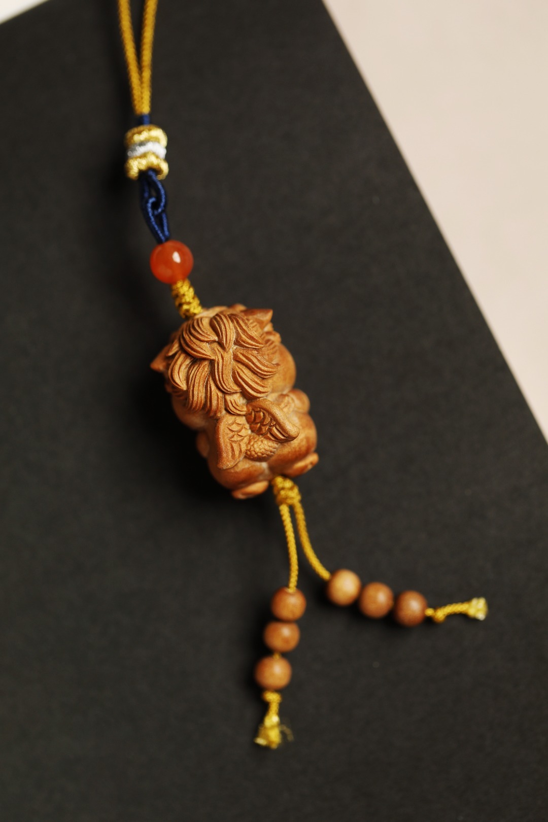 老山檀香 | 小霸王 挂件小霸王村头一霸，霸王貔貅的后代，人送外号小霸王。可作包