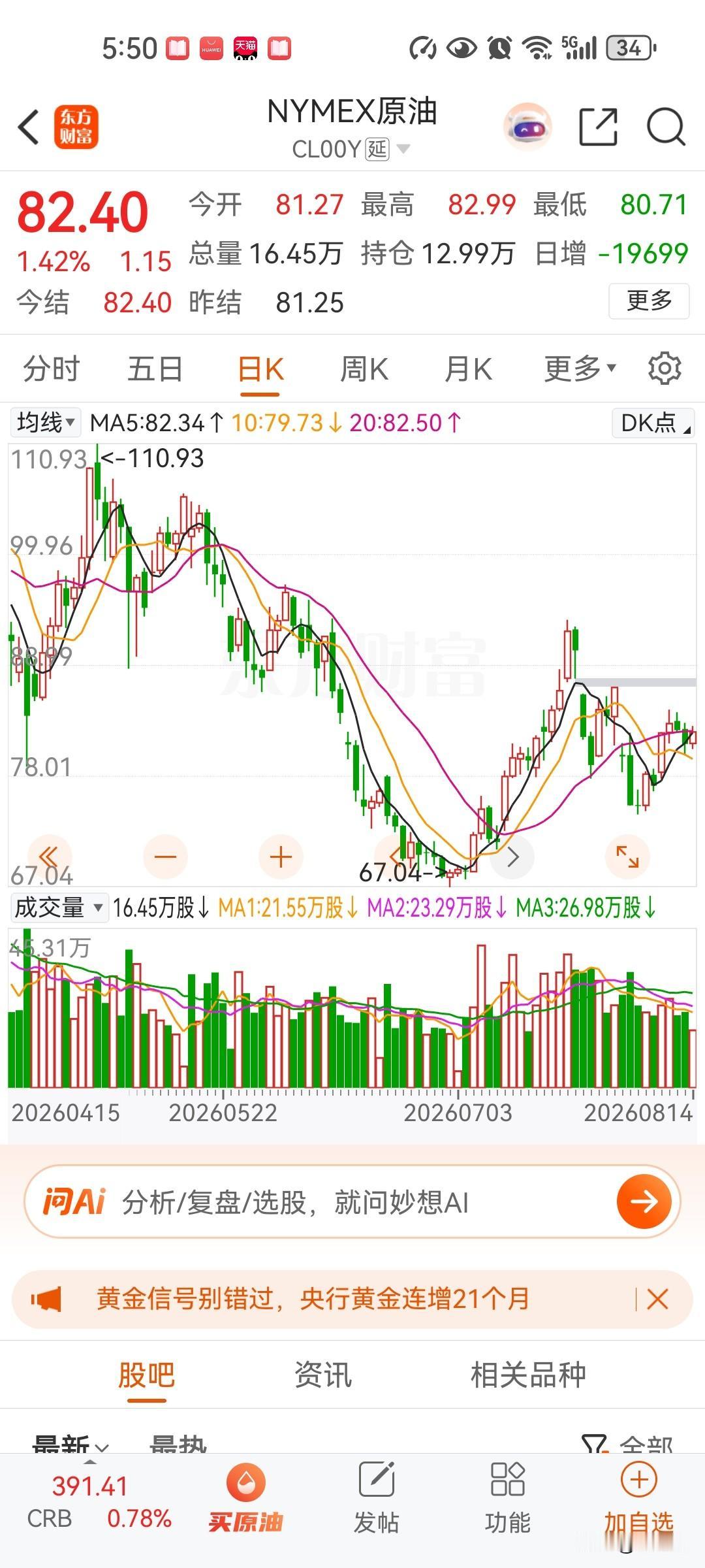 油价都暴涨和紧张导致碳酸锂价格坚挺，连盐湖股份的毛利都这么高，中国哪个行业可以和