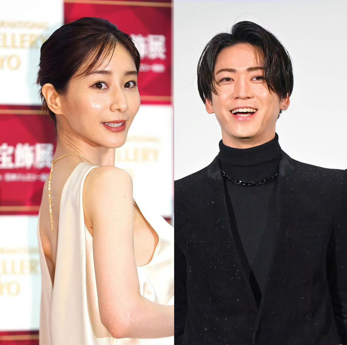 龟梨和也（40岁）与田中美奈实（39岁）宣布结婚，女方已怀孕龟梨和也田中美奈实结
