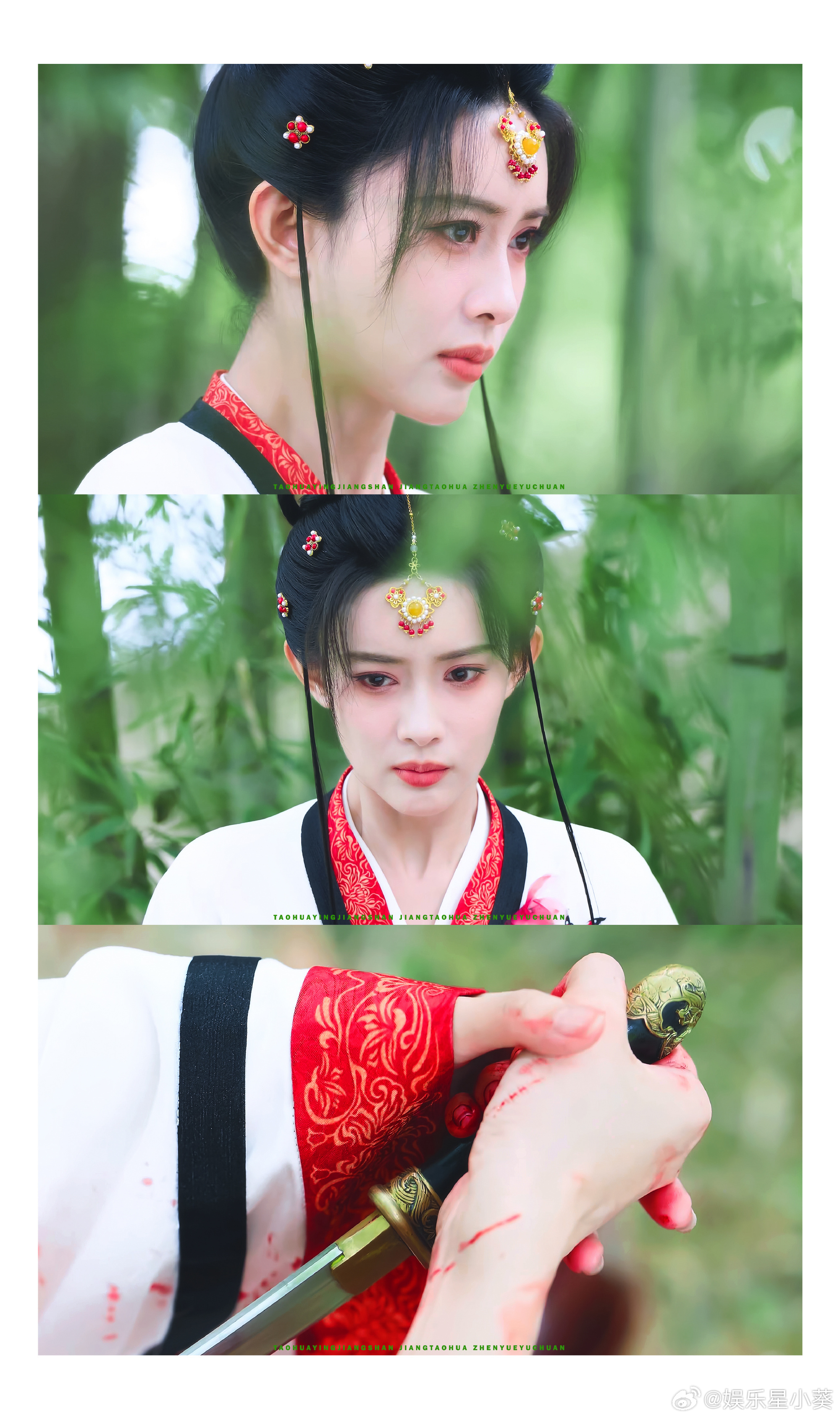 孟子义桃花映江山姜桃花 ​​​🌸孟姐的古装从来不会让大家失望！美爆了[捂嘴哭]