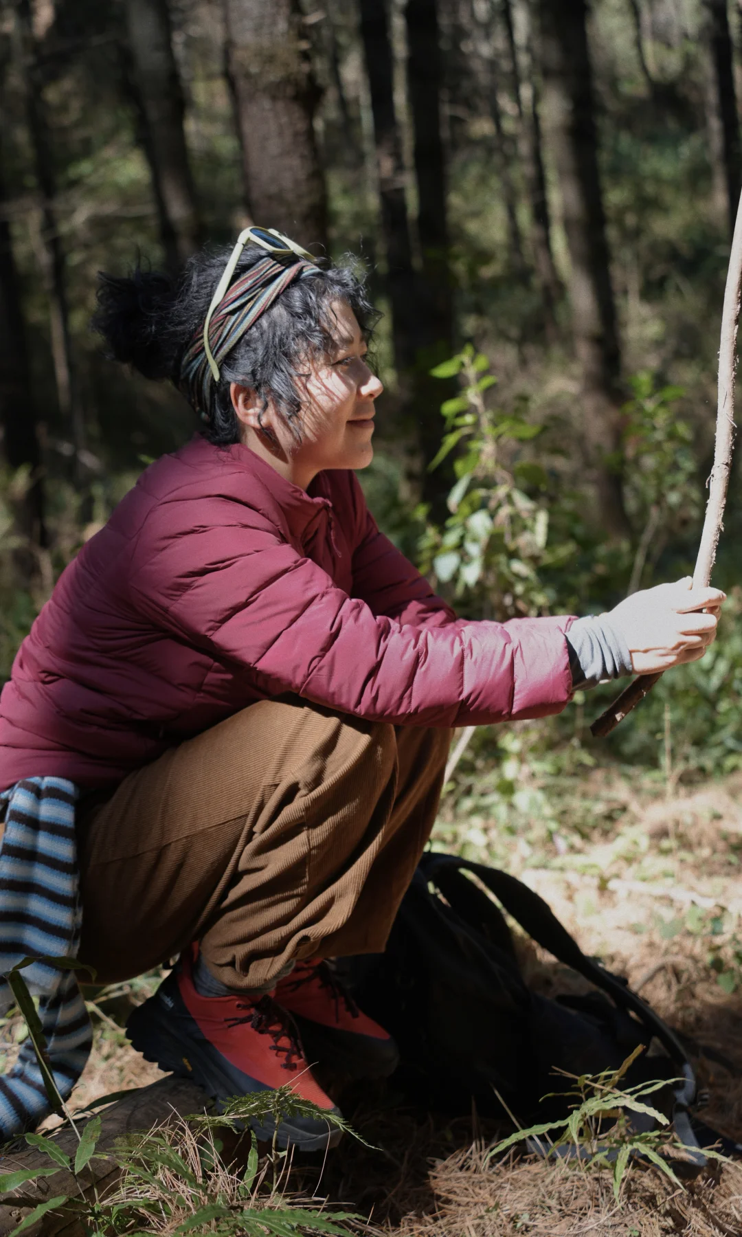 昆明北郊秘境徒步6km！！挖到锡伯族遗址！？