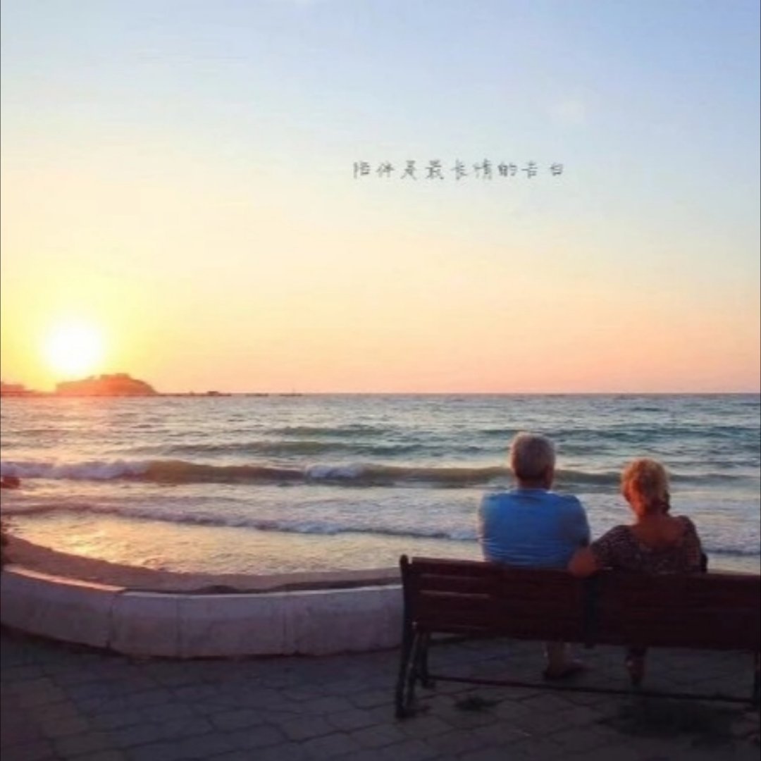 这个世界上，最不能等待的，是孝顺。最不能错过的，是陪伴。—— 林清玄 