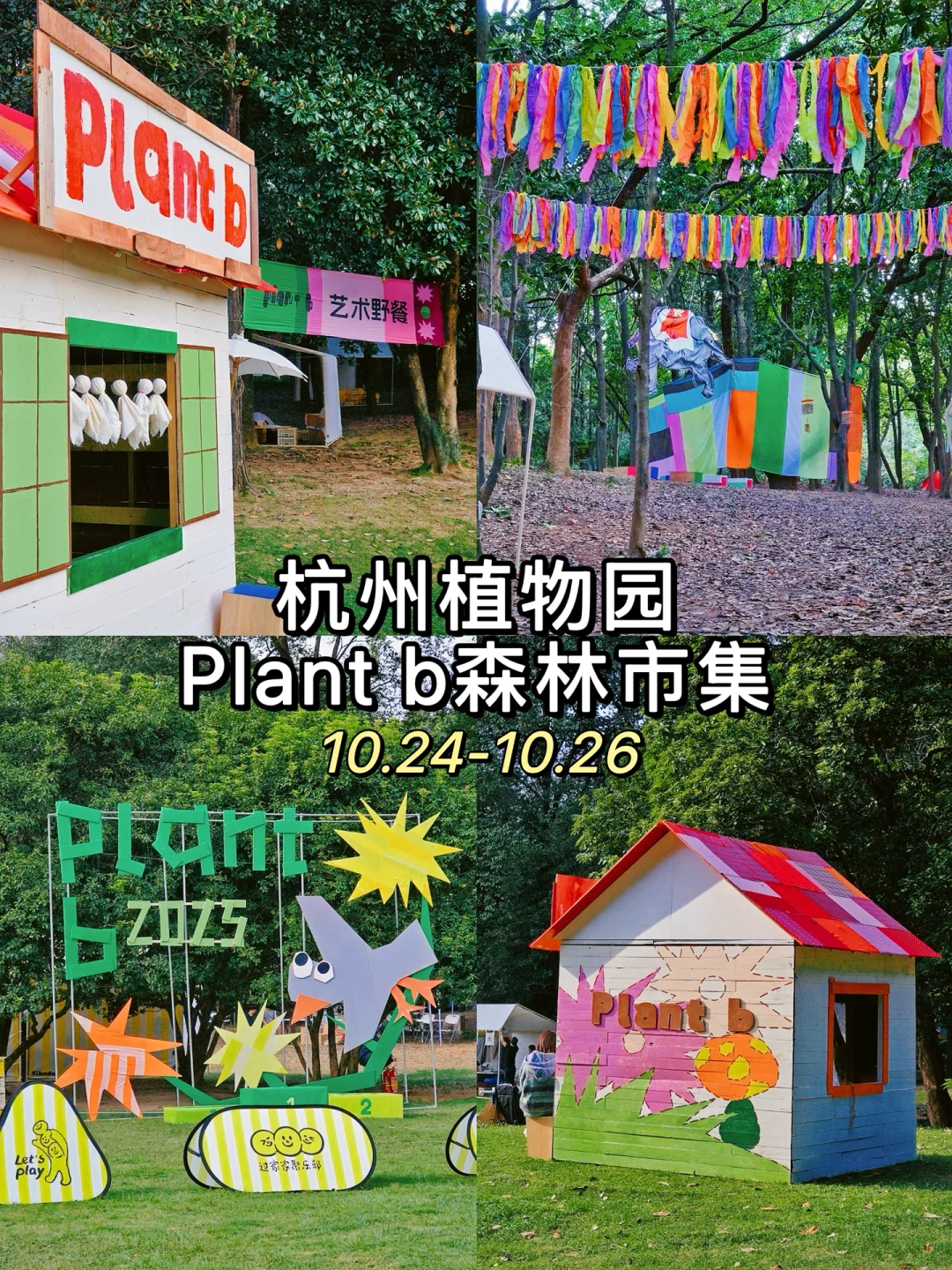 杭州plant b森林市集🌳秋日限时回归❗️❗️