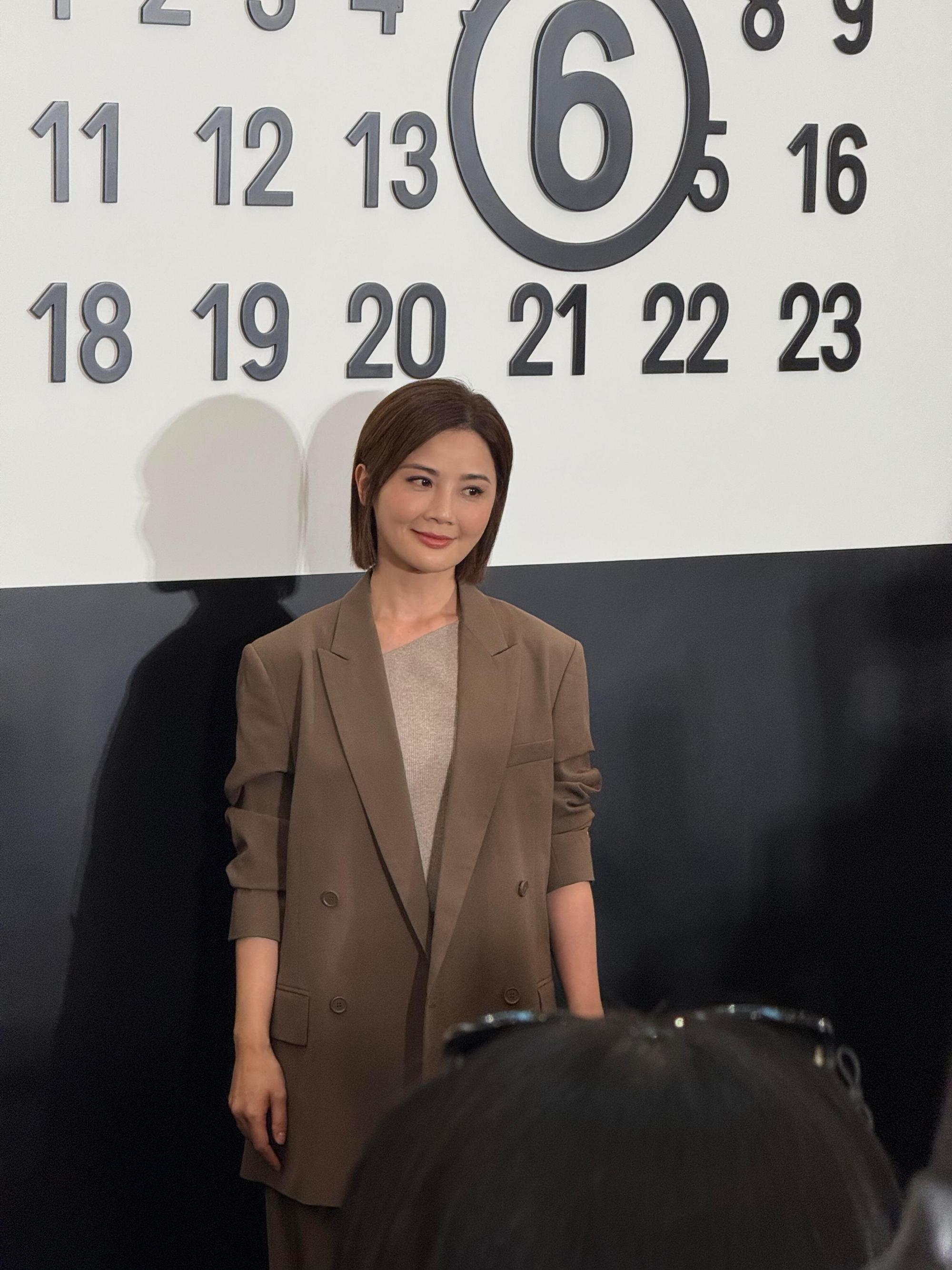 蔡卓妍线下活动生图 你觉得他的状态怎么样 ​​​