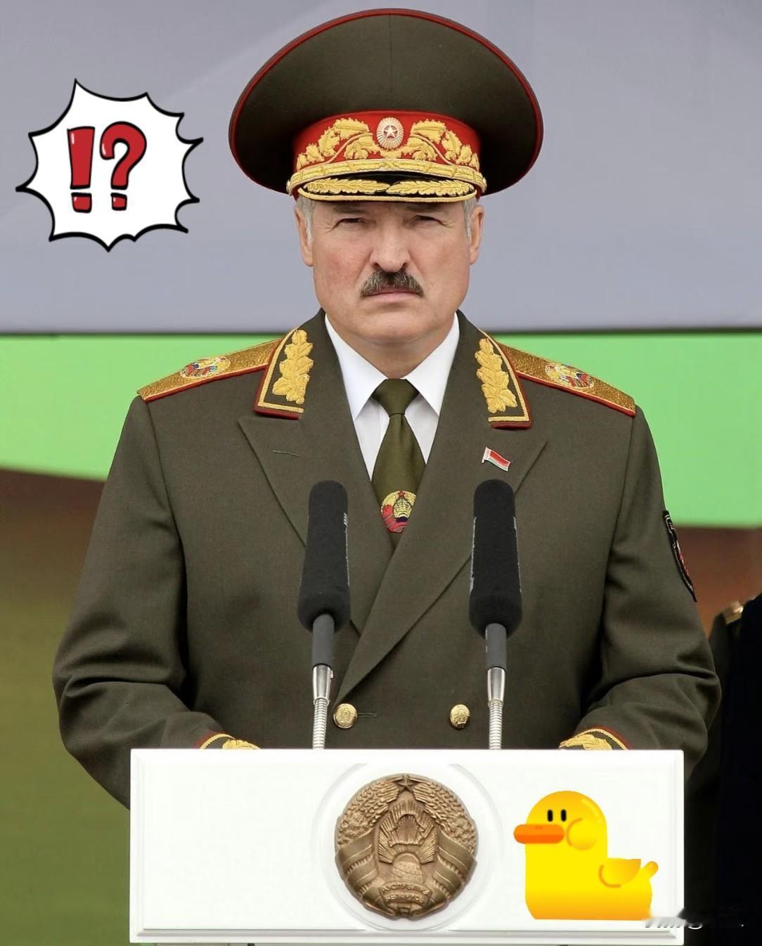 这回卢卡申科的面子算是被狠狠按在地上摩擦了。

老美牵头搞那个“和平委员会”，1